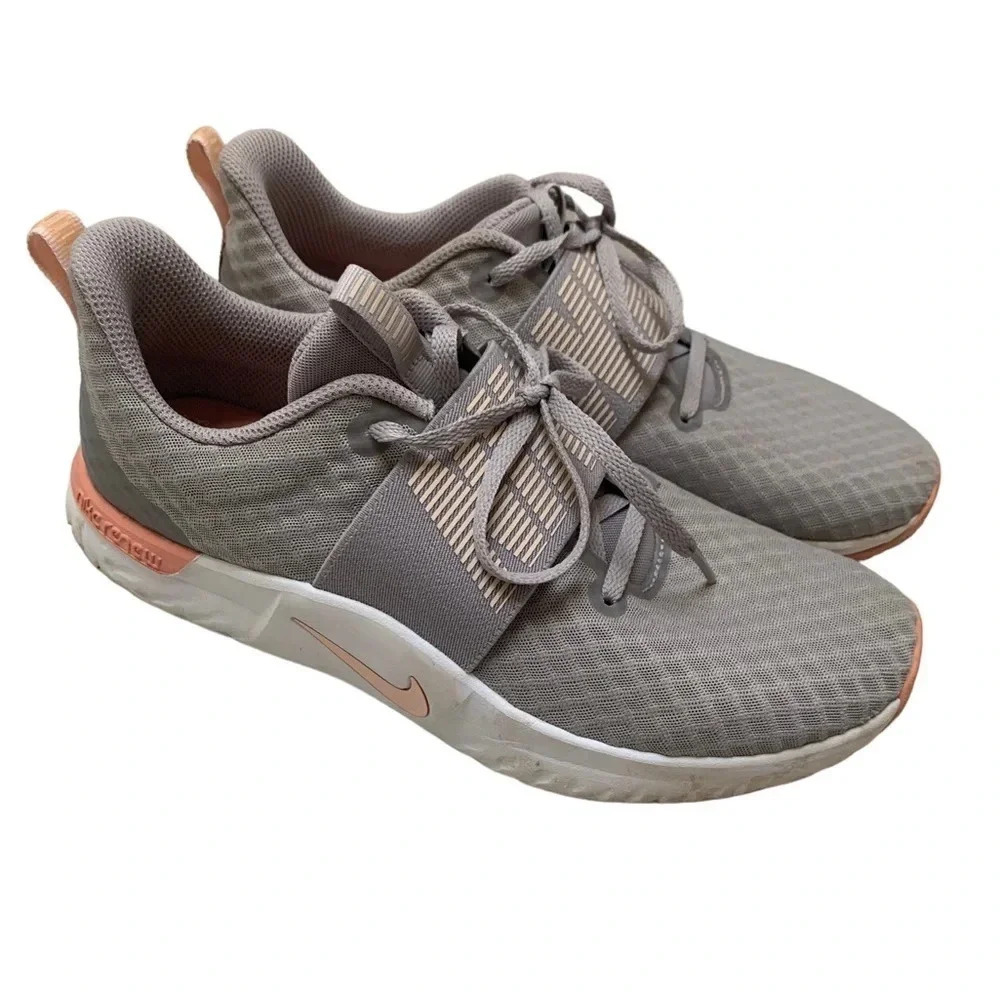 Nike Renew Grey Athletic Running Shoes  8.5